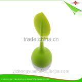 ZY-F1123 Silicone Tea Strainer Infuser Diffuser Filter With Leaf Lid,steel Ball,resting Plate thumbnail-3
