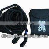 5M Nylon Material Black Color Best Price Climbing Rope