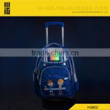 2014 new popular led safety trolley school bag for kids