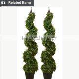 Chinese Synthetic Topiary Boxwood Grass Tree for Christmas Garden Decoration thumbnail-5
