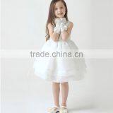 Elegant Baby Girls Christening Dresses Flower Lace Girl Ceremony Dress Princess Birthday Party Baby Girl Formal Occasion Dress thumbnail-2