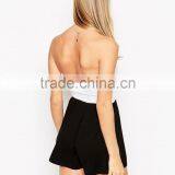 2015 Fashionable Hot Sale OEM Customized Bandeau Romper With Scallop thumbnail-3