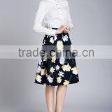 Spring-Summer Season Ladies Long Sleeve Polo Collar White Shirt Blouse thumbnail-1