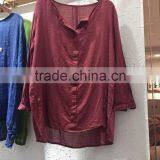 GZY Shirt Button Long Sleeve Women Slim Shirt 2017 High Quality Stock Export Middle East Factory Cheap Delievery 2017 Comfort thumbnail-4