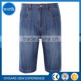 Men Summer Loose Denim Fashion Design Cheap Jean Shorts thumbnail-1