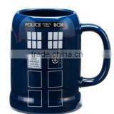 2016 New Design DOCTOR WHO TARDIS 20 OZ. CERAMIC STEIN