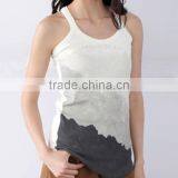 Wholesale Y Back Printed Tank Tops thumbnail-1