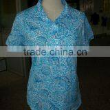 100% Mercerized Cotton Women's T-Shirts