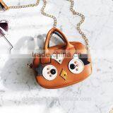 Garment Bag for Kids Make up Bag for Girl Brown Owl Small Hand Bag thumbnail-1