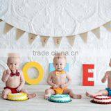 Soft Cotton Bloomer Baby Briefs Matching Bow Tie Baby Boy Names Picture thumbnail-2