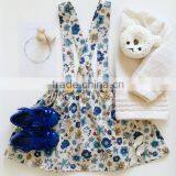 New Design Baby Girl Dress Flower Printed Kids Summer Wholesale Children's Clothing thumbnail-3