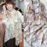 Fashion Women's Wheel Pattern Chiffon Type of Scarf for Women 13420 thumbnail-3