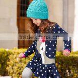 S32295W Children Cotton Long Sleeve Hoodies Kids Causal Clothes Baby Girl Top Shirt Hoodie thumbnail-1