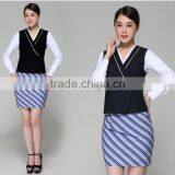 Custom Made Design Airline Stewardess Uniformes De Aeromoa thumbnail-5