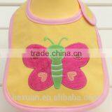 OEM or Stocked Infant Animal Waterproof Knitting Custom Print Bibs for Baby thumbnail-4