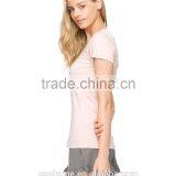 100% Organic Cotton Short Sleeves Custom T-shirt Wholesale Blank t Shirt thumbnail-3