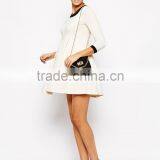 Maternity Skater Dress With Contrast Neck and Cuff China Supplier thumbnail-2