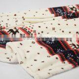 Christmas Decor Moose Pattern Printed Sherpa Blankets thumbnail-2