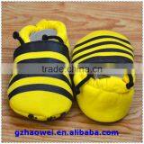 Bee Style Printed Cotton Baby Footwear thumbnail-5