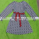 Mom and me Dress Clothes Party Clothes Sets Long Sleeves Dress me and Mom Machting Dress thumbnail-4