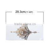 Paper Removable Waterproof Temporary Sternum Tattoo Sticker Body Art Golden Eye Pattern Temporary Tattoo Paper thumbnail-2