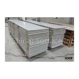 2440mm *760mm Pure White Marble Acrylic Sheet for Wall Panl