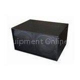 1200W 4ohm Indoor Disco Sound Equipment / Dual 18 Inch LF Drivers thumbnail-1