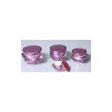 Gold Diamond Acrylic Cosmetic Jar thumbnail-2