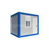 Box House 10ft container EPS / PU / XPS / Rockwool Sandwich wall panel Portable Toilet