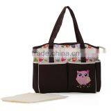 Cartoon Owl Maternity Mummy Handbag Waterproof Baby Stroller Bag thumbnail-1