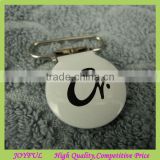 Custom printed label metal suspender clips