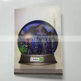 Artificial Custom 3D Display Decoration Handmade Greeting Card With Led Light
