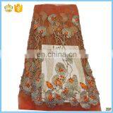 2016 New Products Supplier Hot Selling Mesh Beautiful French Lace With Beads AM16041510 thumbnail-1