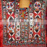 Indian Vintage Thread Beads Embroidery Neck Yoke- Ethnic Banjara Yoke Neck Patch thumbnail-2