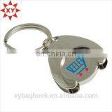 Metal Foldable Shopping Cart Trolley Coin Custom Keyring thumbnail-4