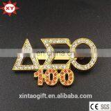 Brass Material Synthetic Enamel Lapel Pins With Butterfly Clutch thumbnail-6