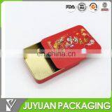 Chewing Gum Tin Box With Sliding Lid,candy Tin Box With Sliding Lid