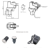 LF40-01 UL Approved SPA, Hot Tub Air Switch for Remote Control thumbnail-4