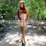 LAITE D2174 Amazon Best Sellers Contrast Color Fashion Women Dresses Patchwork Bodycon Casual Dresses thumbnail-6