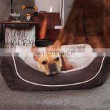 Durable Pet Bed Machine Washable Medium Dog Bed Comfortable Plush Puppy Pet Sofa thumbnail-2