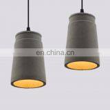 Винтажный ретро цементный креативный промышленный бетонный подвесной светильник thumbnail-7