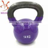 Factory Wholesale Colored Vinyl Rubber Coated Kettlebell thumbnail-5