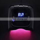 Wholesale Price Light Nail Dryer 2 Hands Led 60w Nail Lamp Custom Box thumbnail-1