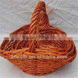 Chinese Traditional Willow Wicker Vegetable Basket