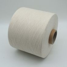 Yarn manufacturers supply white 21S/1 recycled cotton yarn open end spun polyester-cotton yarn