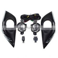Clear Lens Fog Lights W/Bezel Wiring Switch Relay For Nissan Versa 622576W80A thumbnail-1