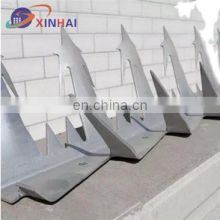 XINHAI Hot Dipped Galvanized Razor Barbed Wire Anti Climb Wall Spikes thumbnail-2
