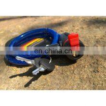 Bar Bike U Lock With Cable Bar Heavy Duty Bike Lock Anti Theft Motorcycle Bicycle Steel Wire Cable thumbnail-1