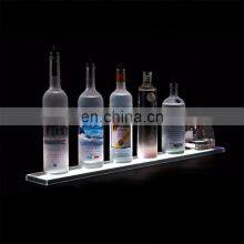 Acrylic Led Wine Rack Supermarket Wine Rack Display