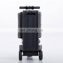 Air Wheel Series- SE3Mini Smart Riding Suitcase BOARDING ALLOWED Unisex Black ABS+ PC Electrical Suitcase thumbnail-3